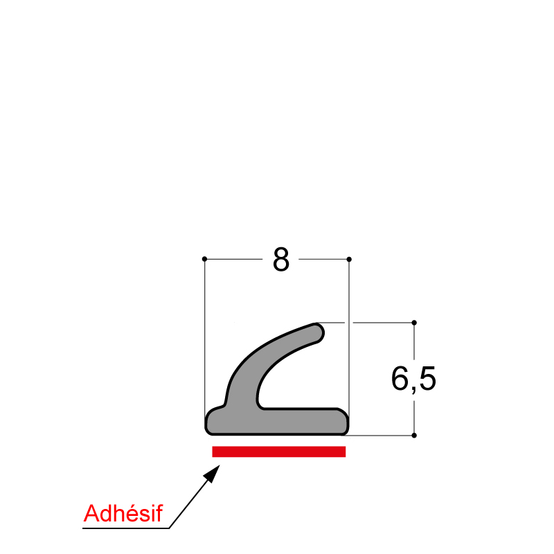 JOINT ADHESIF EPDM CELLULAIRE