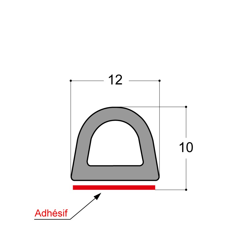 JOINT ADHESIF EPDM CELLULAIRE