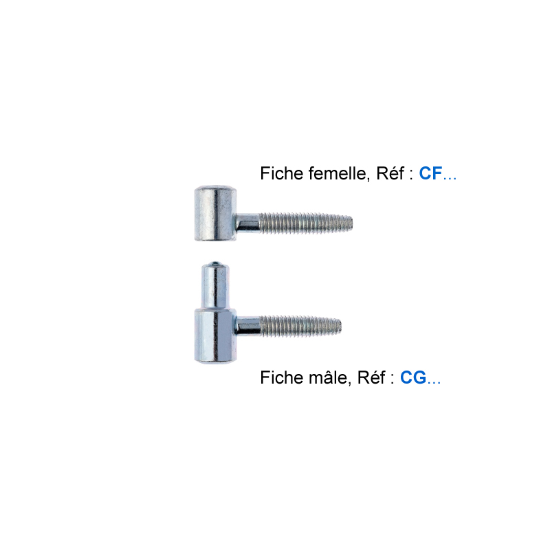 Fiches 030 diamètre 13 mm