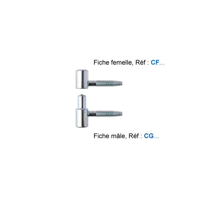 Fiches 055 diamètre 13 mm