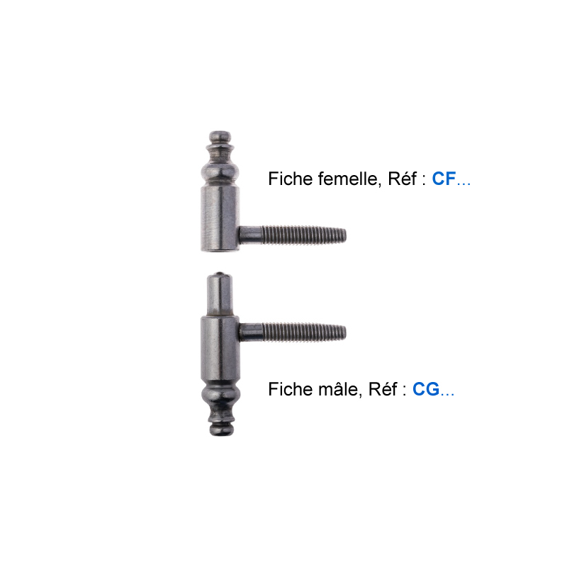 Fiches 190 diamètre 13 mm