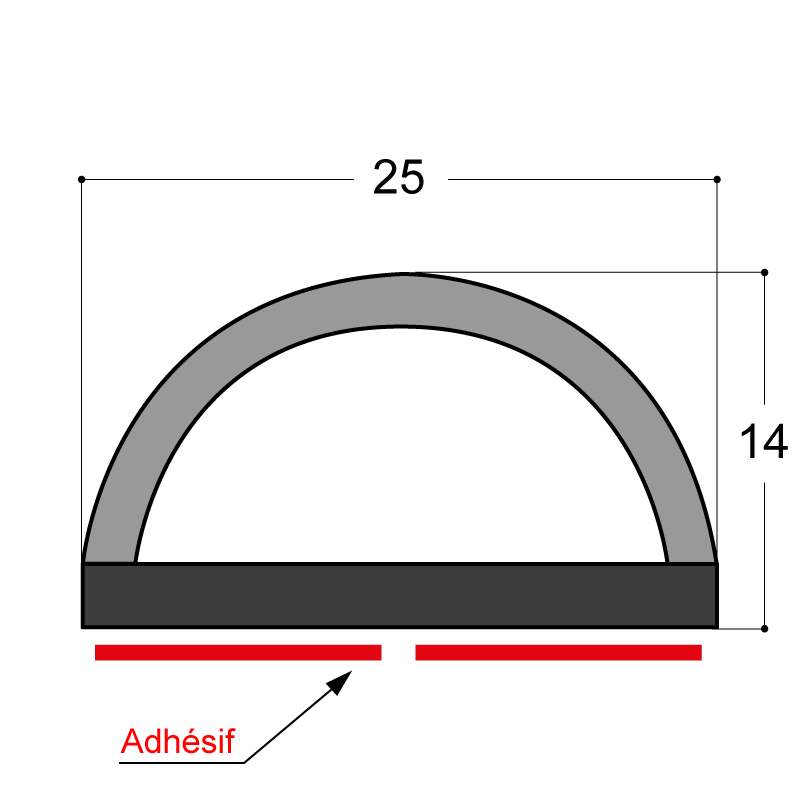 JOINT MULTIFONCTION ADHESIF