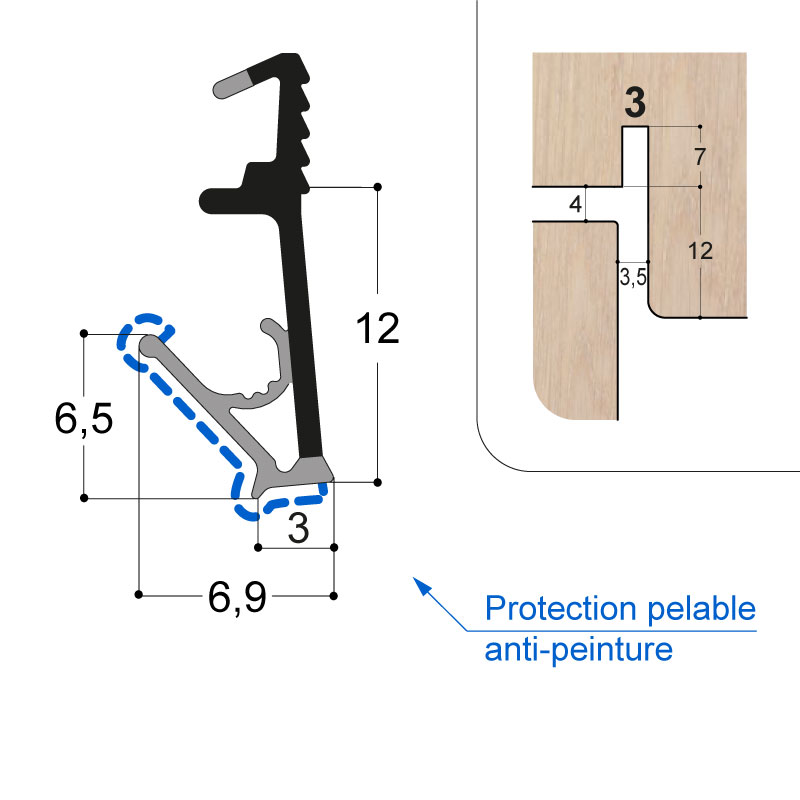 JOINT PROTEGE DBLE DURETE 