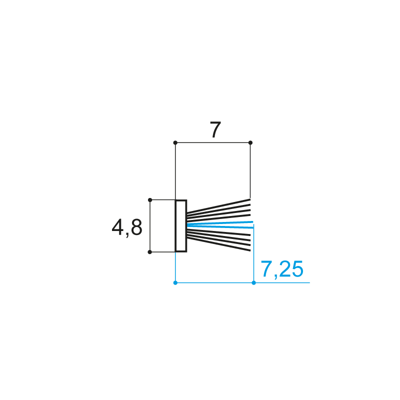 BROSSE MULTIFIBRES GORGE 5.5