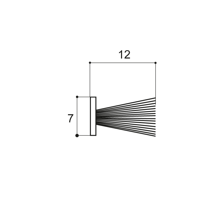 BROSSE MULTIFIBRES GRIS POUR CENTRALE 10