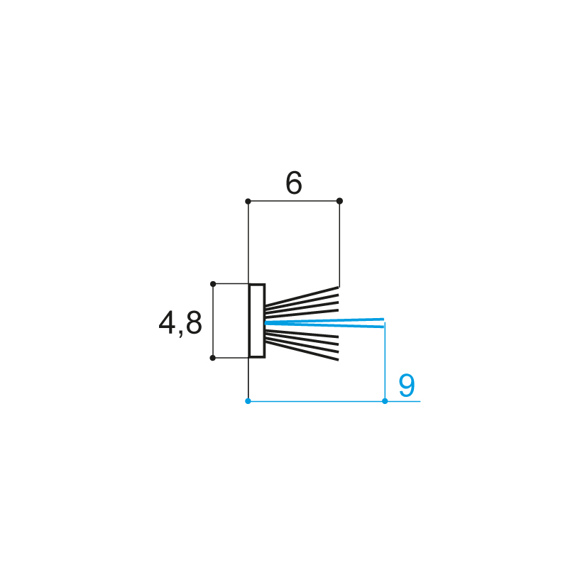 BROSSE MULTIFIBRES GORGE 5.5