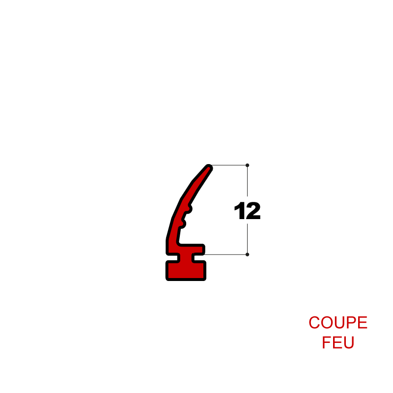 JOINT A LEVRE EPDM CLASSEMENT FEU