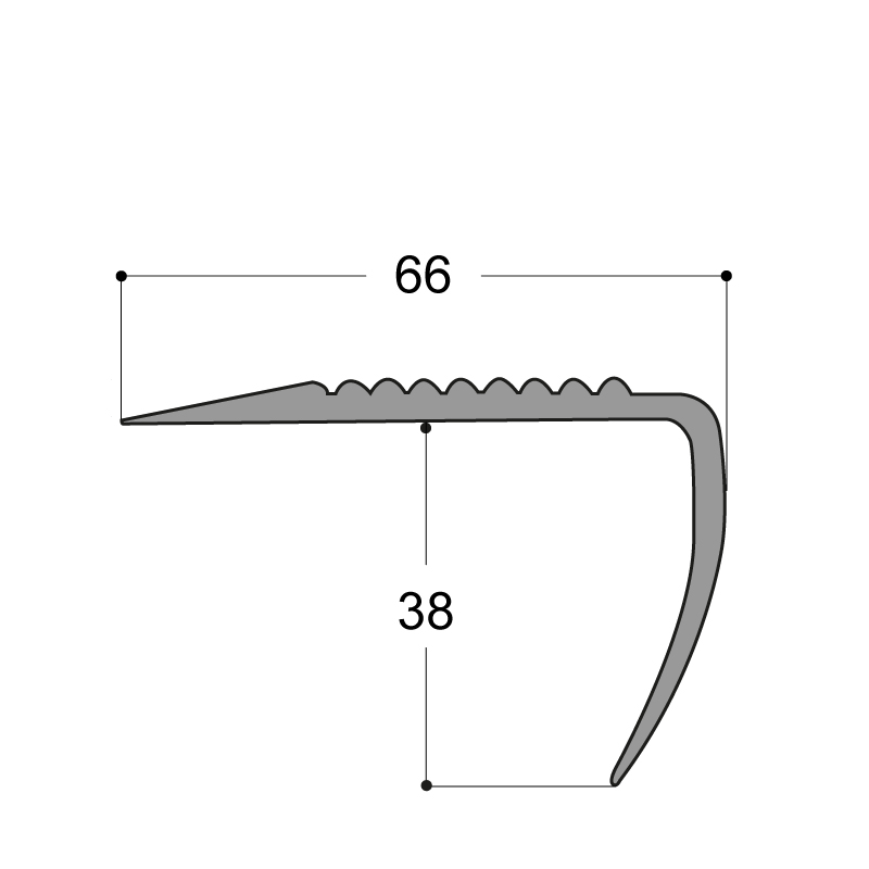 NEZ DE MARCHE EN PVC SEMI-RIGIDE