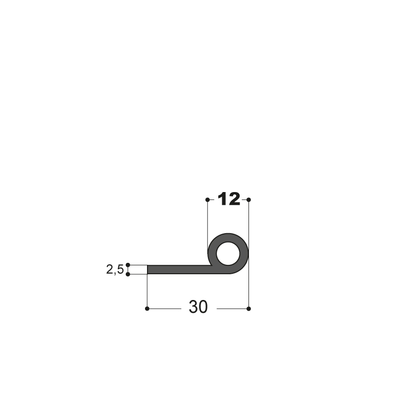 NOTE DE MUSIQUE CREUSE DIAMETRE 12MM