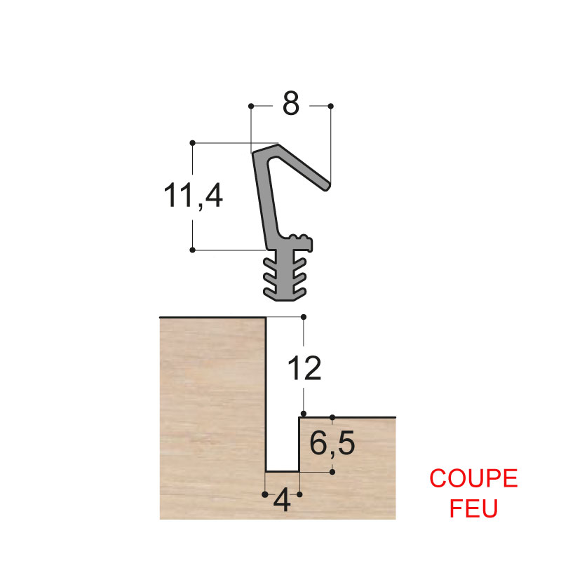 Joints de porte Oranier Dio 120 2 - ref 2929856000/2921092000