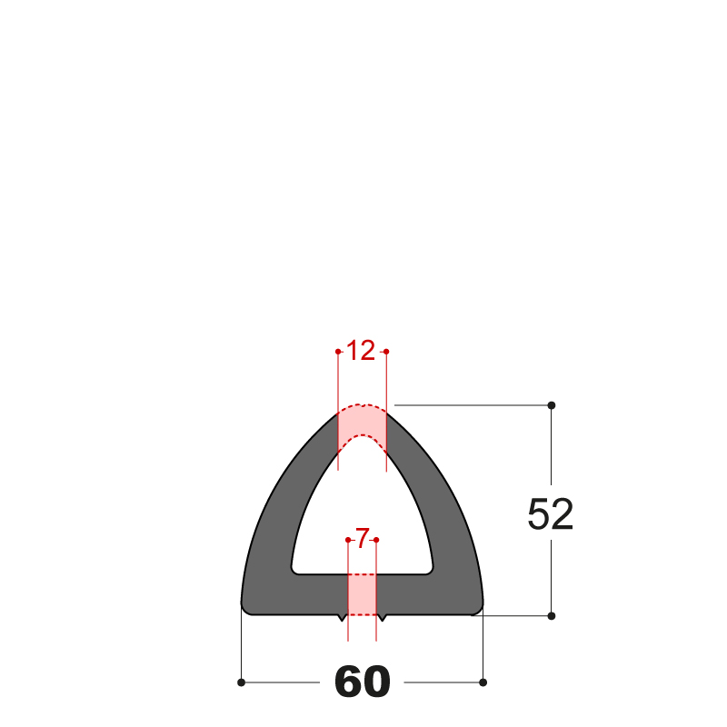 PROTECTION DE QUAI EPDM AVEC PERCAGE