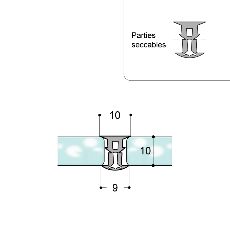 JOINT DE BOURRAGE ENTRE VITRAGES