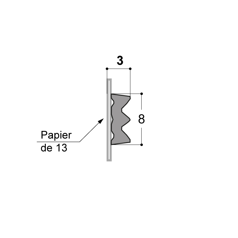 MASTIC SEMI-VULCANISE 