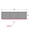 BANDE IMP+MEMBRANE ADH JEU 6 A15