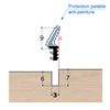 JOINT PVC PROTEGE DOUBLE-DURETE