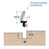 JOINT PVC PROTEGE DOUBLE-DURETE