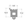 JOINT EPDM POUR MENUISERIE ALUMINIUM